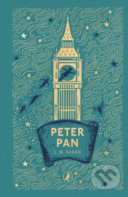Kniha: Peter Pan (James Matthew Barrie). Puffin Books, 2024 Kniha: Peter Pan (James Matthew Barrie). Puffin Books, 2024