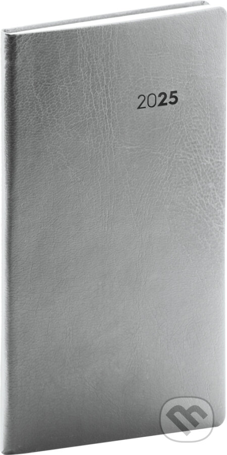 NOTIQUE Vreckový diár Balacron 2025 - strieborný (Notique). Notique, 2024 NOTIQUE Vreckový diár Balacron 2025 - strieborný (Notique). Notique, 2024