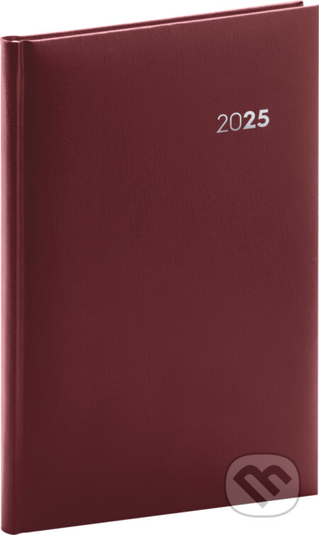 NOTIQUE Týždenný diár Balacron 2025 - bordový (Notique). Notique, 2024 NOTIQUE Týždenný diár Balacron 2025 - bordový (Notique). Notique, 2024