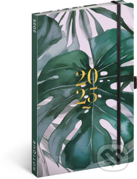 NOTIQUE Týždenný diár Monstera 2025 (Notique). Notique, 2024 NOTIQUE Týždenný diár Monstera 2025 (Notique). Notique, 2024