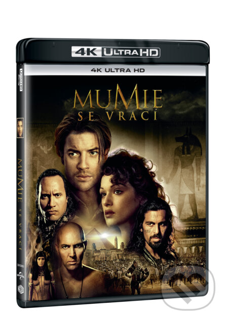 Film: Mumie se vrací Ultra HD Blu-ray (Stephen Sommers) (UltraHDBlu-ray). Magicbox, 2024 Film: Mumie se vrací Ultra HD Blu-ray (Stephen Sommers) (UltraHDBlu-ray). Magicbox, 2024