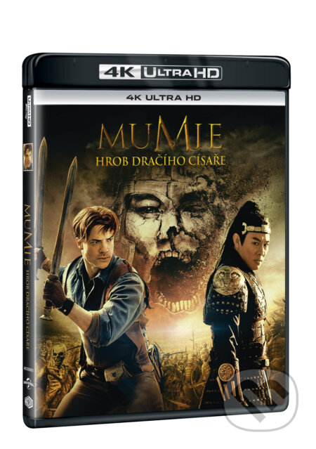 Film: Mumie: Hrob Dračího císaře Ultra HD Blu-ray (Rob Cohen) (UltraHDBlu-ray). Magicbox, 2024 Film: Mumie: Hrob Dračího císaře Ultra HD Blu-ray (Rob Cohen) (UltraHDBlu-ray). Magicbox, 2024