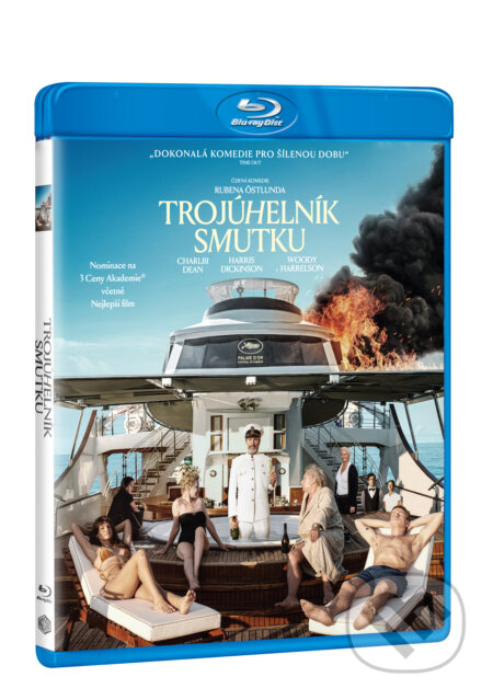 Film: Trojúhelník smutku - limitované vydání (Ruben Östlund) (Blu-ray). Magicbox, 2024 Film: Trojúhelník smutku - limitované vydání (Ruben Östlund) (Blu-ray). Magicbox, 2024