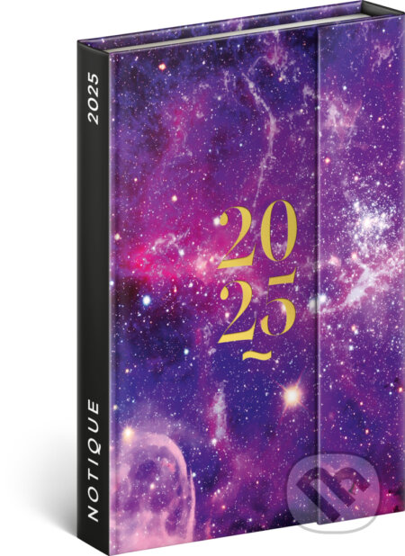 NOTIQUE Týždenný magnetický diár Galaxia 2025 (Notique). Notique, 2024 NOTIQUE Týždenný magnetický diár Galaxia 2025 (Notique). Notique, 2024