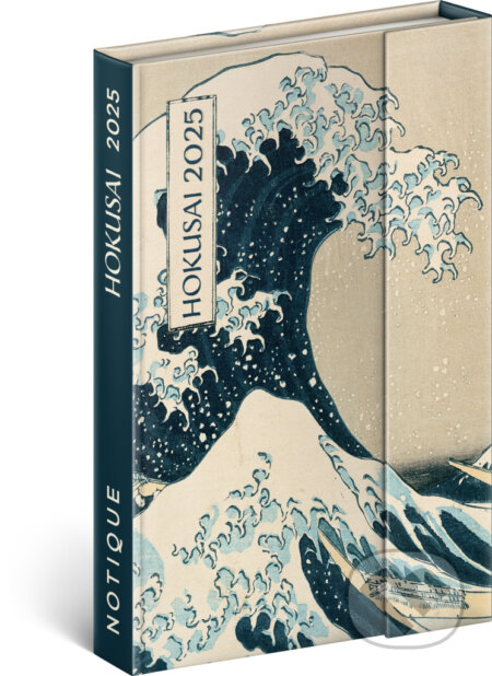 NOTIQUE Týždenný magnetický diár Katsushika Hokusai 2025 (Notique). Notique, 2024 NOTIQUE Týždenný magnetický diár Katsushika Hokusai 2025 (Notique). Notique, 2024