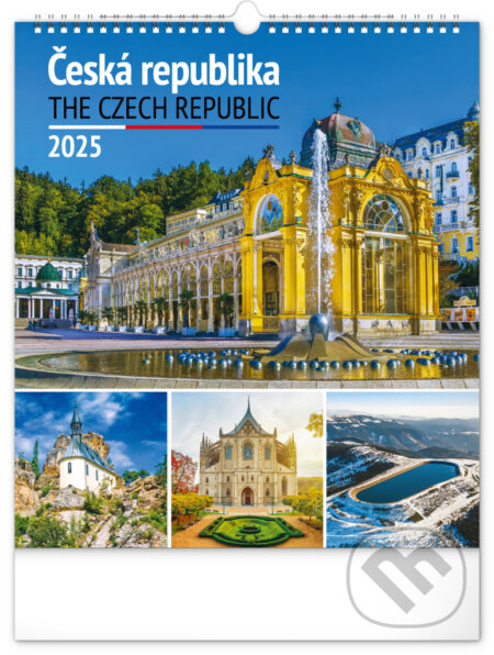 Nástěnný kalendář Česká republika 2025 (Notique). Notique, 2024 Nástěnný kalendář Česká republika 2025 (Notique). Notique, 2024