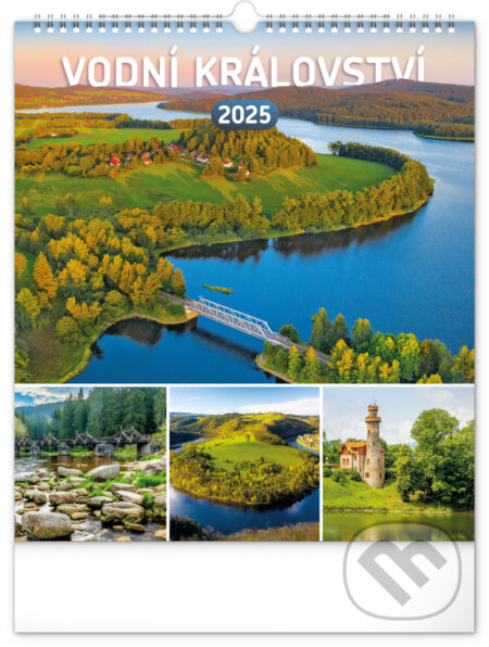 NOTIQUE Nástěnný kalendář Vodní království 2025 (Notique). Notique, 2024 NOTIQUE Nástěnný kalendář Vodní království 2025 (Notique). Notique, 2024