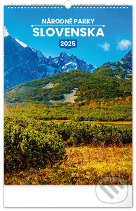 NOTIQUE Nástenný kalendár Národné parky Slovenska 2025 (Notique). Notique, 2024 NOTIQUE Nástenný kalendár Národné parky Slovenska 2025 (Notique). Notique, 2024