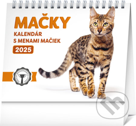 NOTIQUE Stolový kalendár Mačky 2025 (Notique). Notique, 2024 NOTIQUE Stolový kalendár Mačky 2025 (Notique). Notique, 2024