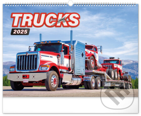 NOTIQUE Nástenný kalendár Trucks 2025 (Notique). Notique, 2024 NOTIQUE Nástenný kalendár Trucks 2025 (Notique). Notique, 2024