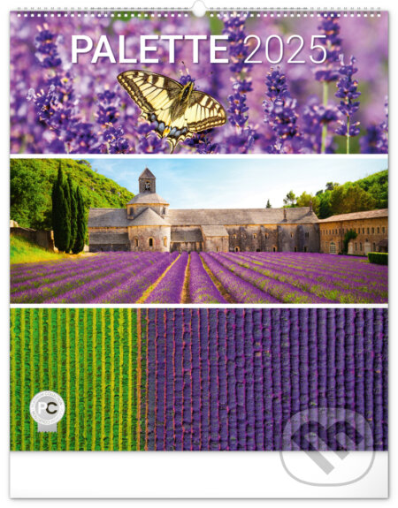 NOTIQUE Nástenný kalendár Palette (Paleta) 2025 (Notique). Notique, 2024 NOTIQUE Nástenný kalendár Palette (Paleta) 2025 (Notique). Notique, 2024