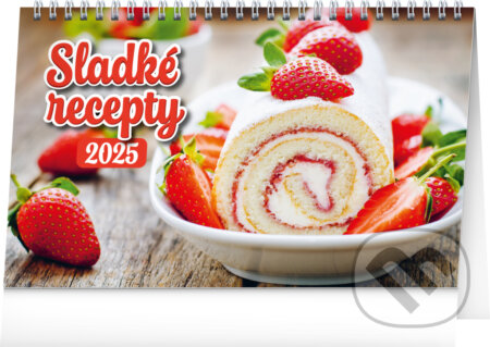 NOTIQUE Stolní kalendář Sladké recepty 2025 (Notique). Notique, 2024 NOTIQUE Stolní kalendář Sladké recepty 2025 (Notique). Notique, 2024