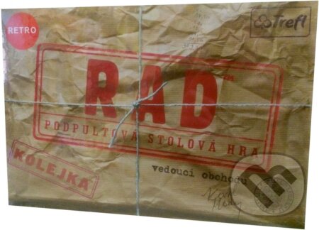 Spoločenská hra: Rad, podpultová stolová hra (Karol Madaj). Trefl, 2020 Spoločenská hra: Rad, podpultová stolová hra (Karol Madaj). Trefl, 2020