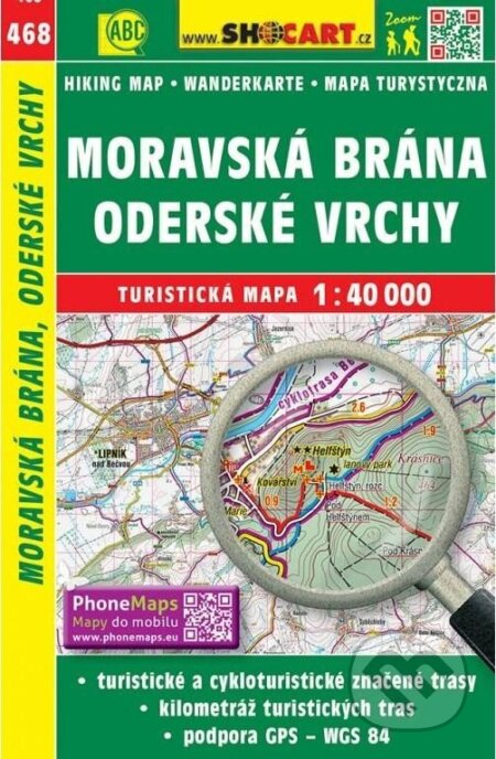 Moravská Brána/ TM 468 1:40T (SHOCart). SHOCart, 2015 Moravská Brána/ TM 468 1:40T (SHOCart). SHOCart, 2015