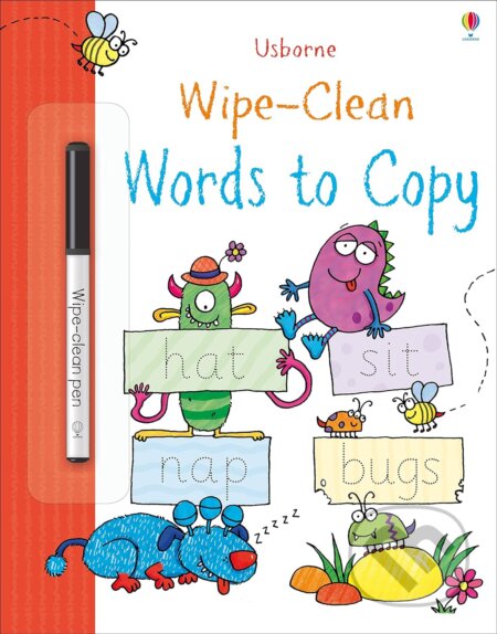 Kniha: Wipe-clean Words to Copy (Jessica Greenwell). Usborne, 2016 Kniha: Wipe-clean Words to Copy (Jessica Greenwell). Usborne, 2016