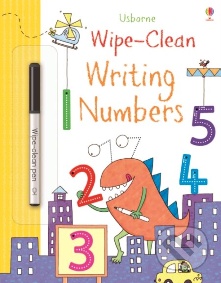 Kniha: Wipe-clean Writing Numbers (Jessica Greenwell). Usborne, 2016 Kniha: Wipe-clean Writing Numbers (Jessica Greenwell). Usborne, 2016