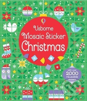 Kniha: Mosaic Sticker Christmas (Usborne). Usborne, 2016 Kniha: Mosaic Sticker Christmas (Usborne). Usborne, 2016