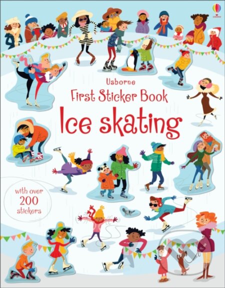 Kniha: First Sticker Book Ice Skating (Jessica Greenwell). Usborne, 2016 Kniha: First Sticker Book Ice Skating (Jessica Greenwell). Usborne, 2016