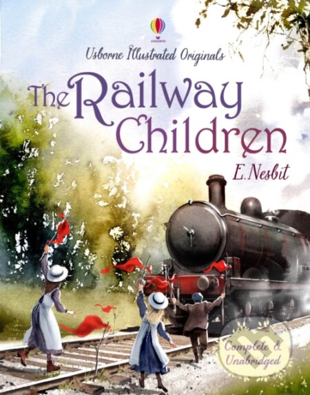Kniha: The Railway Children (E. Nesbit). Usborne, 2016 Kniha: The Railway Children (E. Nesbit). Usborne, 2016