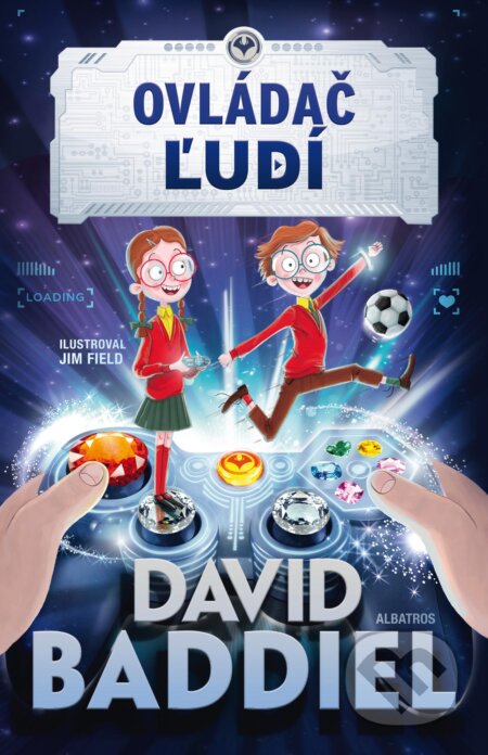 Kniha: Ovládač ľudí (David Baddiel). Albatros SK, 2016 Kniha: Ovládač ľudí (David Baddiel). Albatros SK, 2016
