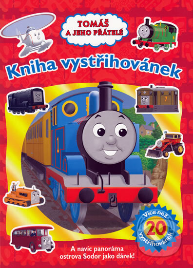 Kniha: Tomáš a jeho přátelé: Kniha vystřihovánek (Egmont ČR). Egmont ČR, 2010 Kniha: Tomáš a jeho přátelé: Kniha vystřihovánek (Egmont ČR). Egmont ČR, 2010