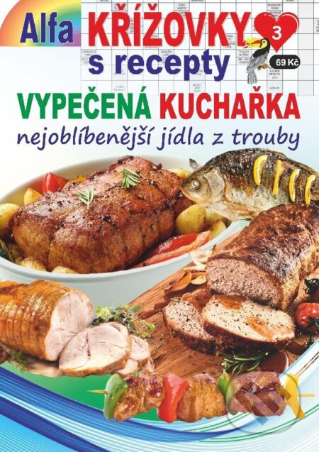 Kniha: Křížovky s recepty 3/2024 - Jídla z trouby (Alfasoft). Alfasoft, 2024 Kniha: Křížovky s recepty 3/2024 - Jídla z trouby (Alfasoft). Alfasoft, 2024