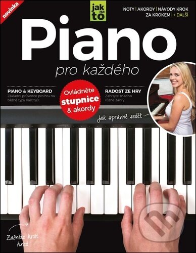 Kniha: Piano pro každého (Zoner Press). Zoner Press, 2024 Kniha: Piano pro každého (Zoner Press). Zoner Press, 2024