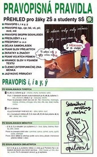 Kniha: Pravopisná pravidla - ZŠ i SŠ (Věra Hartmannová). Olomouc, 2008 Kniha: Pravopisná pravidla - ZŠ i SŠ (Věra Hartmannová). Olomouc, 2008