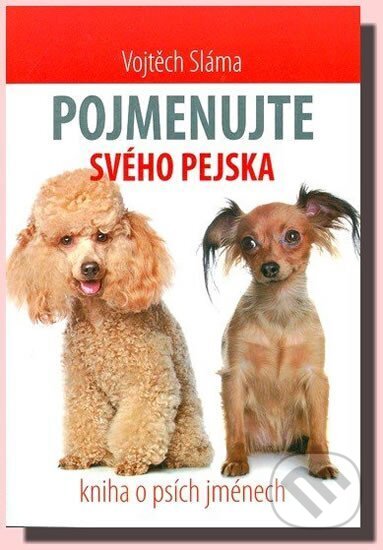Kniha: Pojmenujte svého pejska - Kniha o psích jménech (Vojtěch Sláma). Votobia, 2011 Kniha: Pojmenujte svého pejska - Kniha o psích jménech (Vojtěch Sláma). Votobia, 2011