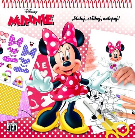 Kniha: Minnie - Maluj, stříhej, nalepuj! (Jiří Models). Jiří Models, 2014 Kniha: Minnie - Maluj, stříhej, nalepuj! (Jiří Models). Jiří Models, 2014