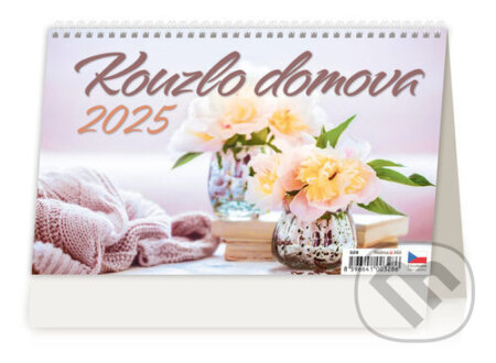Kouzlo domova 2025 - stolní kalendář (Helma). Helma, 2024 Kouzlo domova 2025 - stolní kalendář (Helma). Helma, 2024
