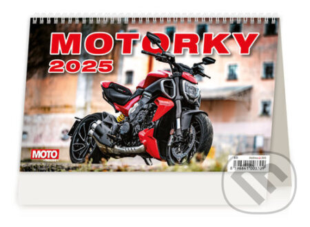 Motorky 2025 - stolní kalendář (Helma). Helma, 2024 Motorky 2025 - stolní kalendář (Helma). Helma, 2024