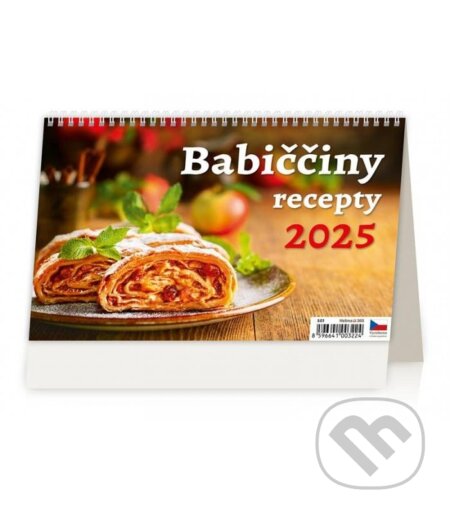 Babiččiny recepty 2025 - stolní kalendář (Helma). Helma, 2024 Babiččiny recepty 2025 - stolní kalendář (Helma). Helma, 2024