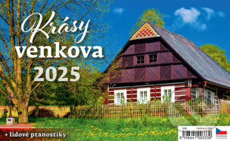 Krásy venkova 2025 - stolní kalendář (Helma). Helma, 2024 Krásy venkova 2025 - stolní kalendář (Helma). Helma, 2024