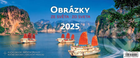 Obrázky ze světa 2025 - stolní kalendář (Helma). Helma, 2024 Obrázky ze světa 2025 - stolní kalendář (Helma). Helma, 2024