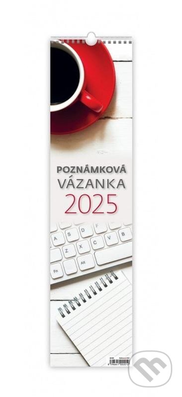 Poznámková vázanka 2025 - nástěnný kalendář (Helma). Helma, 2024 Poznámková vázanka 2025 - nástěnný kalendář (Helma). Helma, 2024