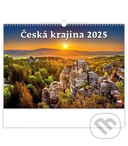 Česká krajina 2025 - nástěnný kalendář (Helma). Helma, 2024 Česká krajina 2025 - nástěnný kalendář (Helma). Helma, 2024