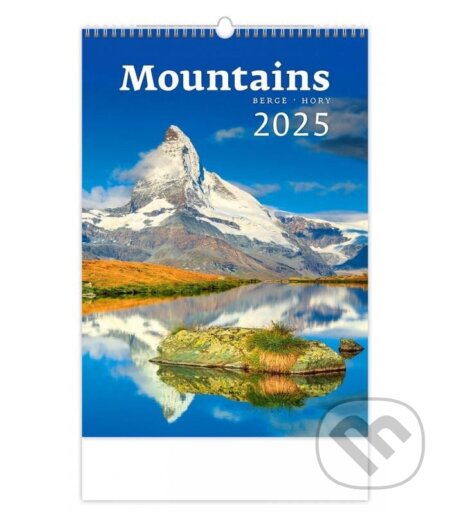 Hory 2025 - nástěnný kalendář (Helma). Helma, 2024 Hory 2025 - nástěnný kalendář (Helma). Helma, 2024