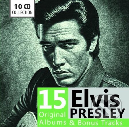 Hudobné CD: Elvis Presley: 15 Original Albu (Hudobné albumy). Hudobné albumy, 2024 Hudobné CD: Elvis Presley: 15 Original Albu (Hudobné albumy). Hudobné albumy, 2024