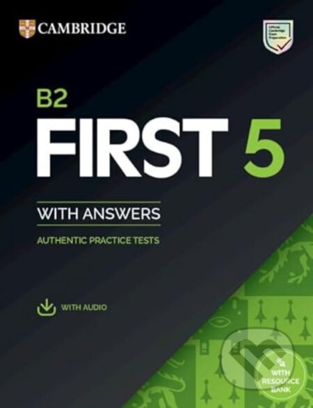 Kniha: B2 First 5 (Cambridge University Press). Cambridge University Press, 2023 Kniha: B2 First 5 (Cambridge University Press). Cambridge University Press, 2023
