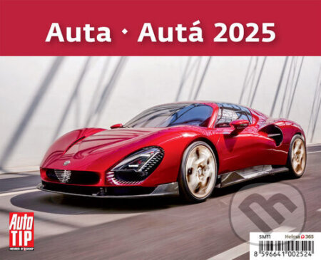 Stolní kalendář Auta 2025 (Helma). Helma, 2024 Stolní kalendář Auta 2025 (Helma). Helma, 2024