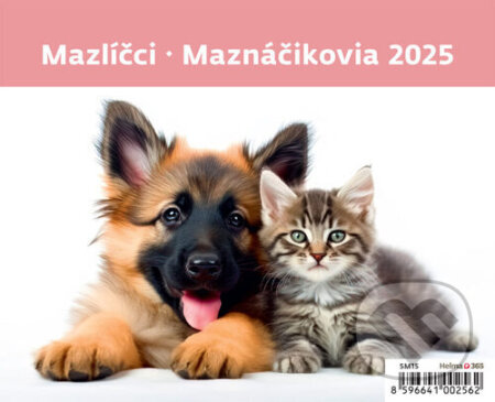 Mazlíčci 2025 - stolní kalendář (Helma). Helma, 2024 Mazlíčci 2025 - stolní kalendář (Helma). Helma, 2024