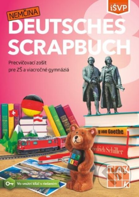 Kniha: Deutschces Scrapbuch 8 (nemčina) (Jana Kocandová, Lenka Dycková, Patrícia Richterová, Renáta Meľová, Silvie Abrahámová a Zuzana Vaňková). Taktik, 2024 Kniha: Deutschces Scrapbuch 8 (nemčina) (Jana Kocandová, Lenka Dycková, Patrícia Richterová, Renáta Meľová, Silvie Abrahámová a Zuzana Vaňková). Taktik, 2024