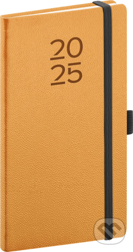 NOTIQUE Vreckový diár Vellum 2025 - oranžový (Notique). Notique, 2024 NOTIQUE Vreckový diár Vellum 2025 - oranžový (Notique). Notique, 2024