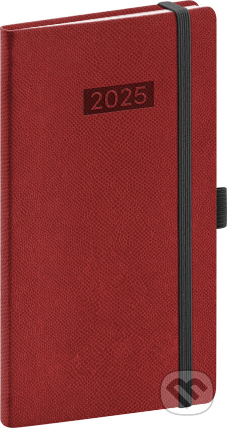 NOTIQUE Vreckový diár Diario 2025 - bordový (Notique). Notique, 2024 NOTIQUE Vreckový diár Diario 2025 - bordový (Notique). Notique, 2024