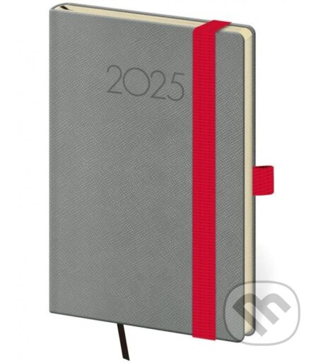 Diář 2025 New Praga denní A5 tmavě šedá (Helma365). Helma365, 2024 Diář 2025 New Praga denní A5 tmavě šedá (Helma365). Helma365, 2024