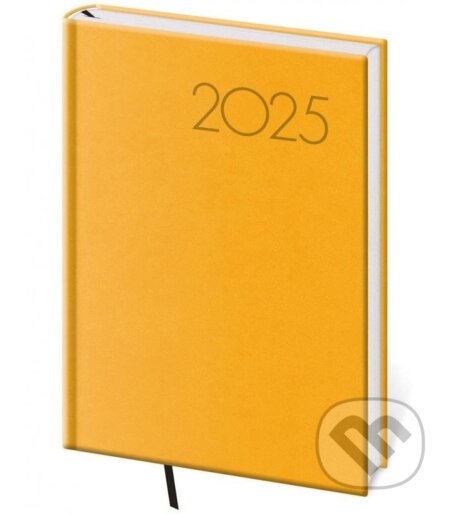 Diář 2025 Print Pop denní A5 žlutá (Helma365). Helma365, 2024 Diář 2025 Print Pop denní A5 žlutá (Helma365). Helma365, 2024
