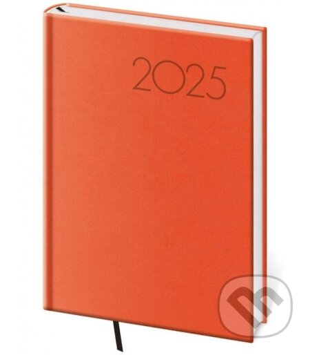 Diář 2025 Print Pop denní A5 oranžová (Helma365). Helma365, 2024 Diář 2025 Print Pop denní A5 oranžová (Helma365). Helma365, 2024