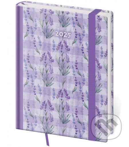 Diář 2025 Vario denní B6 Lavender s gumičkou (Helma365). Helma365, 2024 Diář 2025 Vario denní B6 Lavender s gumičkou (Helma365). Helma365, 2024