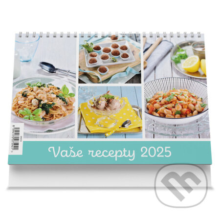 Vaše recepty 2025 - stolní kalendář (VIKPAP). VIKPAP, 2024 Vaše recepty 2025 - stolní kalendář (VIKPAP). VIKPAP, 2024